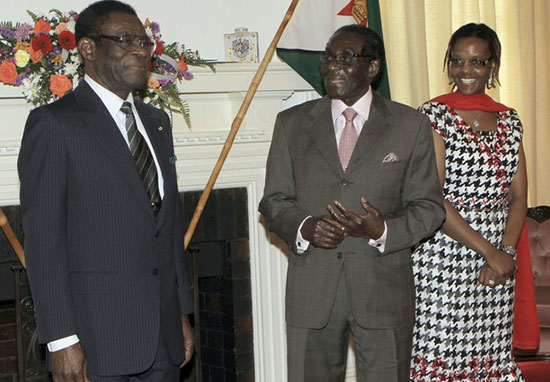‘Mugabe And President Teodoro Obiang Nguema Mbasogo Shadowy Cash Deals’