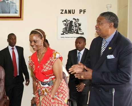 ‘Nothing Can Stop Me  From Becoming A Cabinet Minister If I Want’-Grace Mugabe