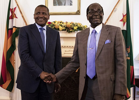 Mutumwa Mawere Warns Billionaire Dangote, He’s Risking Fortune With Unpredictable Mugabe