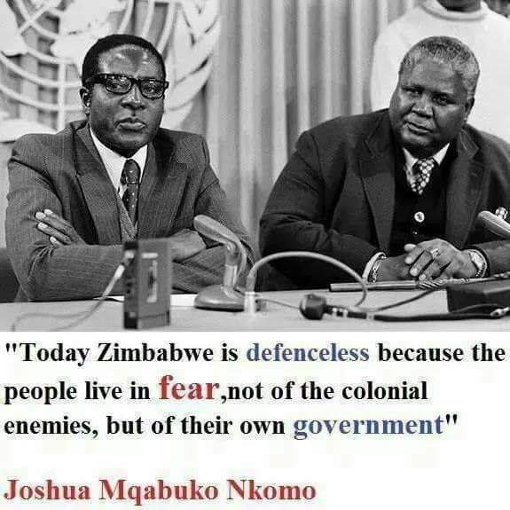 A Reminder  About How Zimbabwean’s Feel, About ‘Black Oppression Of Blacks’ By Mugabe And His Zanu PF.
