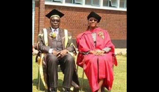 ‘ (UZ) VICE CHANCELLOR  Professor Levi Nyagura, was  arrested on Friday for allegedly fraudulently awarding Grace Ntombizodwa Mugabe a fake Doctor of Philosophy degree achieved in only three months of study’