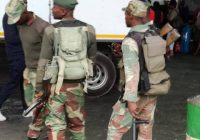 IN THE WAKE OF NELSON CHAMISA’S THREATS TO PLUNGE ZIMBABWE INTO CHAOS AND AN UNGOVERNABLE NATION,.-the government has deployed the army to take over policing the Beitbridge border post.