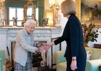 QUEEN SEEN SMILING  as she invites new prime minister Liz Truss to form new government.