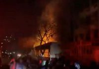 73 PEOPLE DIED in a fire outbreak in a hijacked Johannesburg South Africa city building. 50 people were injured and hospitalised in the fire that broke out at about 00:30 last night .